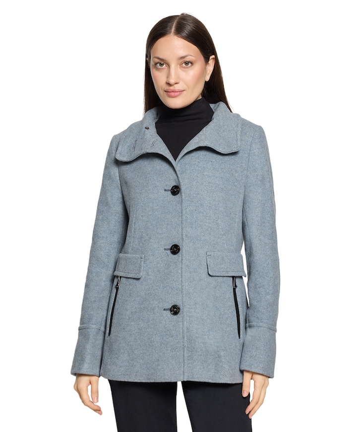 Dames jas blauw