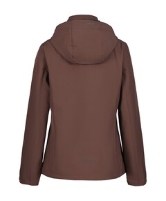 Dames jas bruin