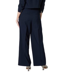 dames pantalon blauw