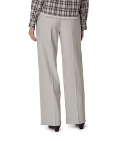 Mara Wide Leg Smart dames broek beige