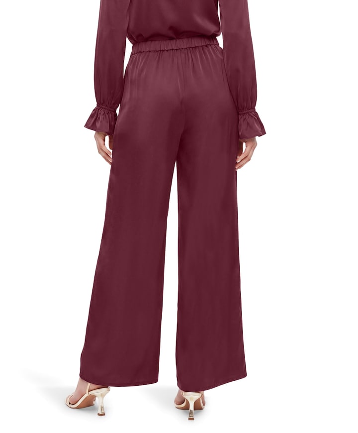 dames broek bordeaux