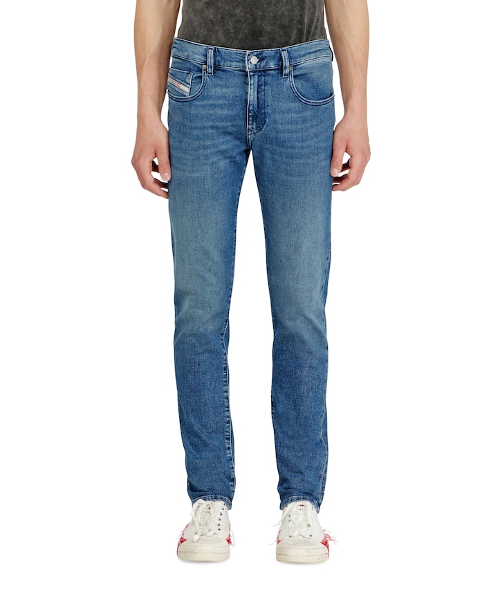2019 D-STRUKT heren jeans blauw