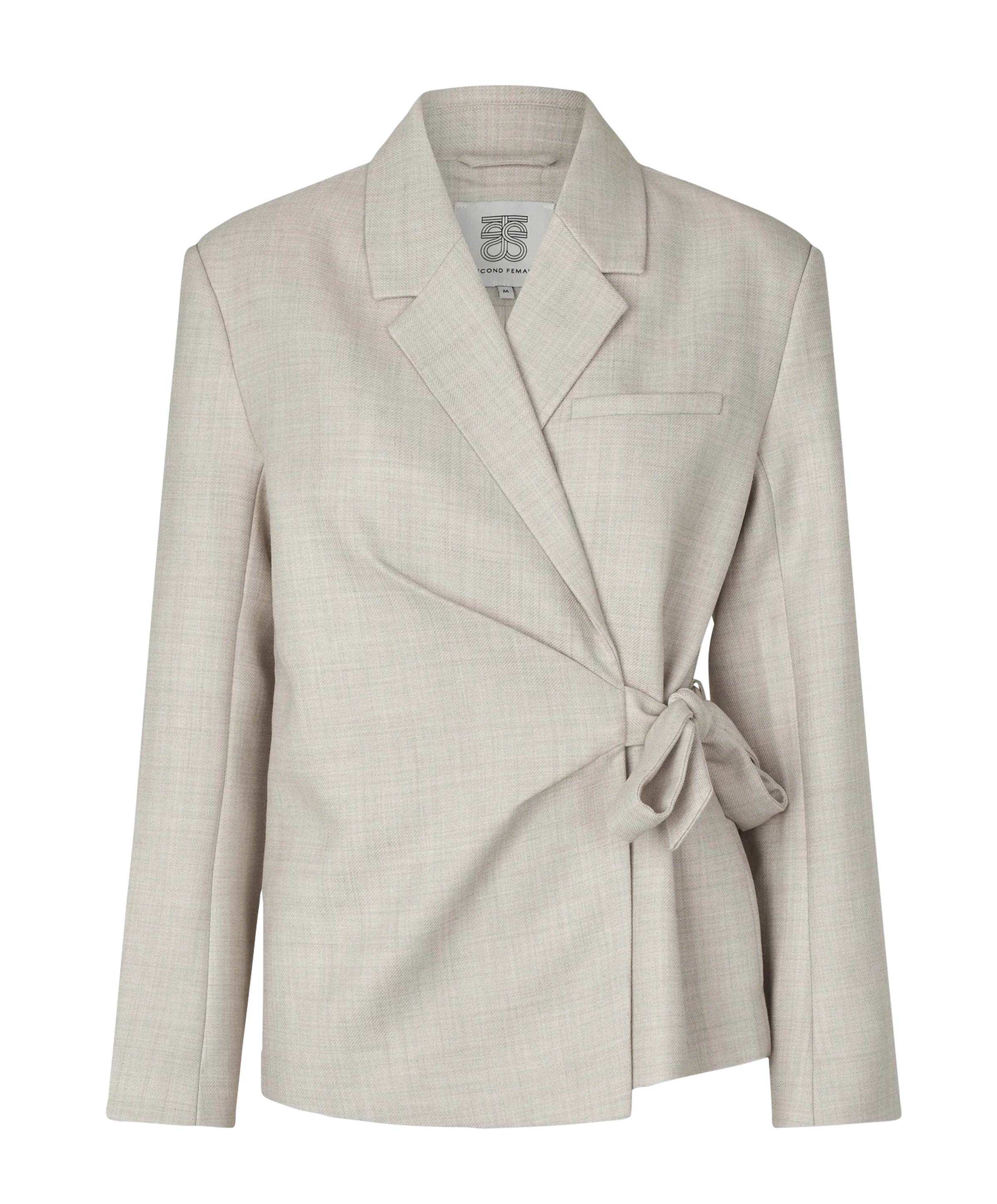 Dames blazer beige