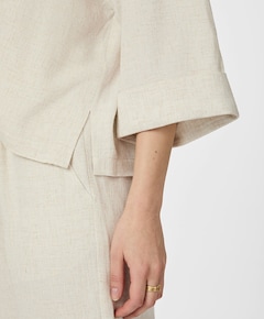 Tatjanna Linen jumpsuit ecru