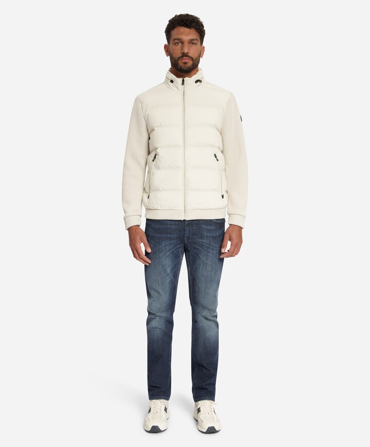 Heren jas beige
