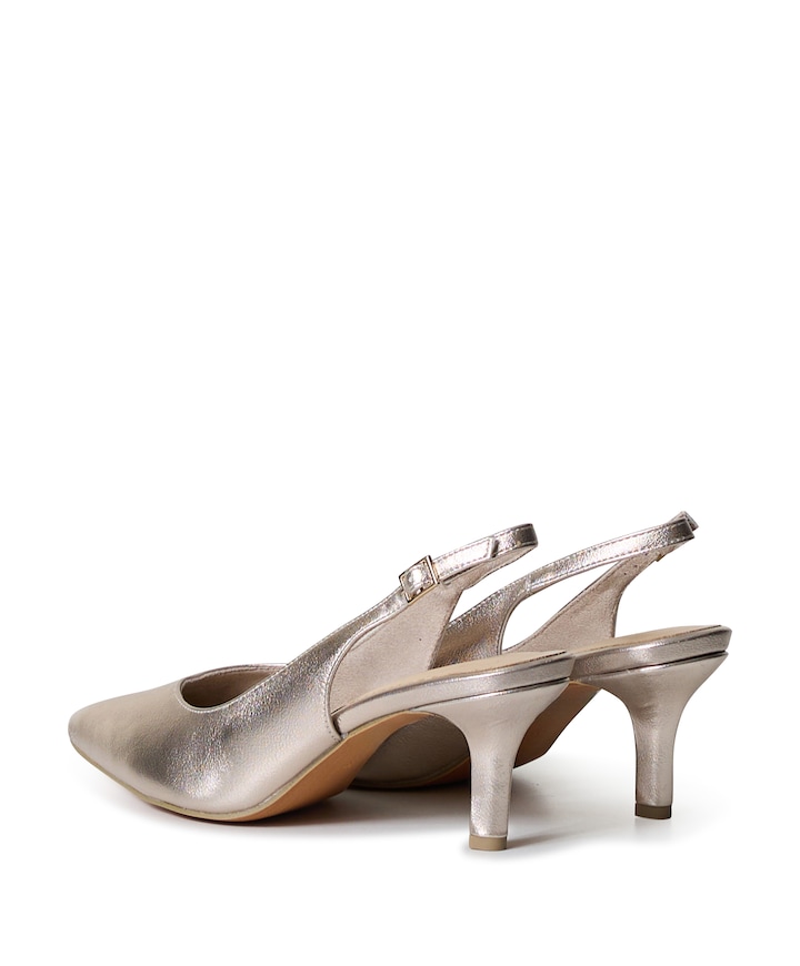 dames slingbacks grijs