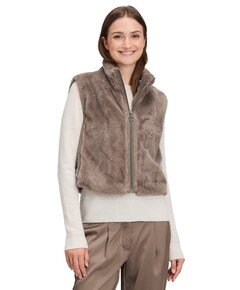 Dames gilet bruin