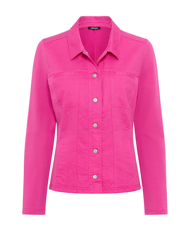Dames jas roze