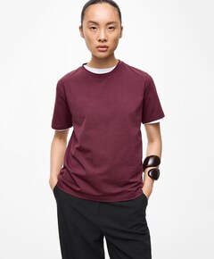 T-shirt bordeaux