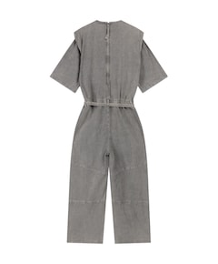 MONA dames jumpsuit grijs