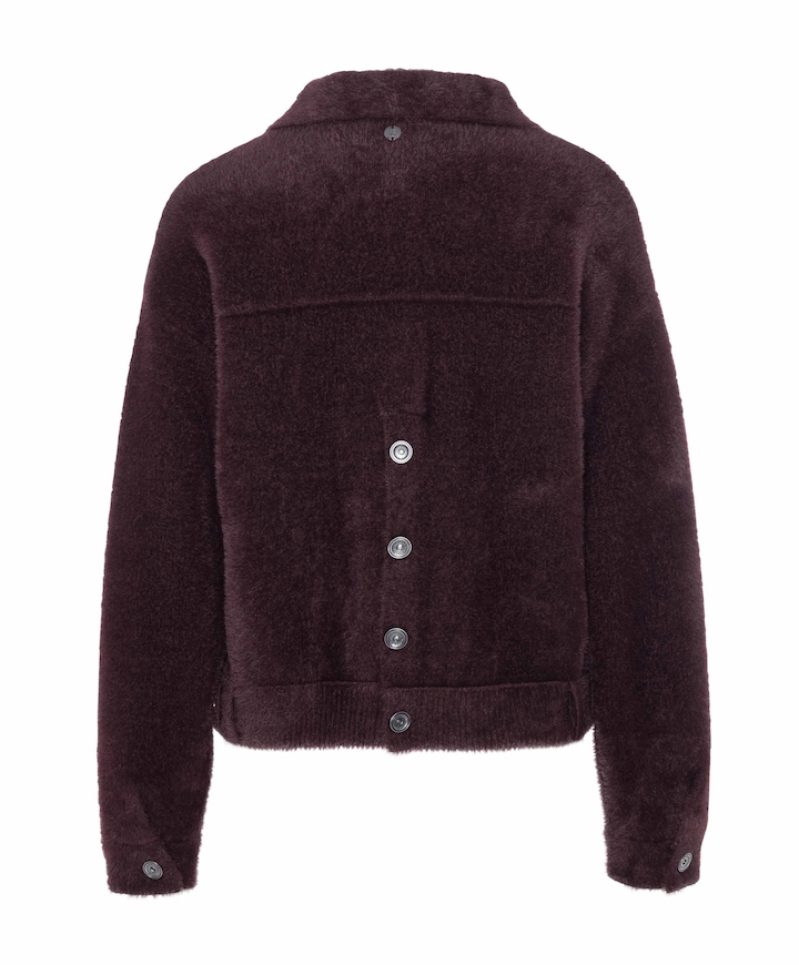 Dames vest bordeaux