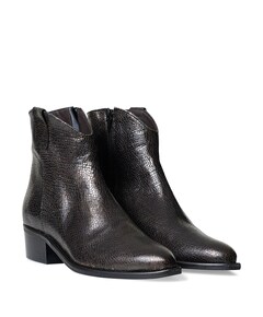 dames enkellaarzen bruin