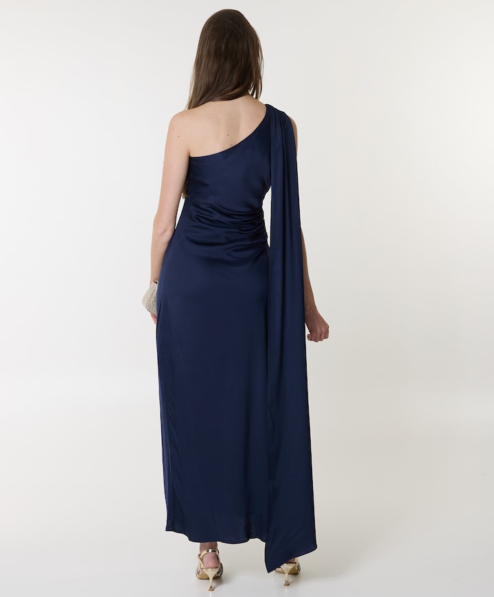 Dames jurk blauw