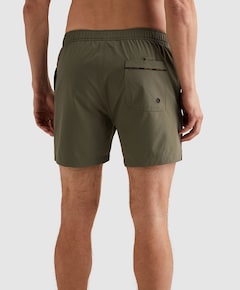 AIRFRAME BIG LOGO PRINT heren zwembroek groen