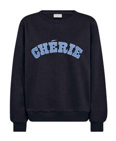 Dames sweater blauw