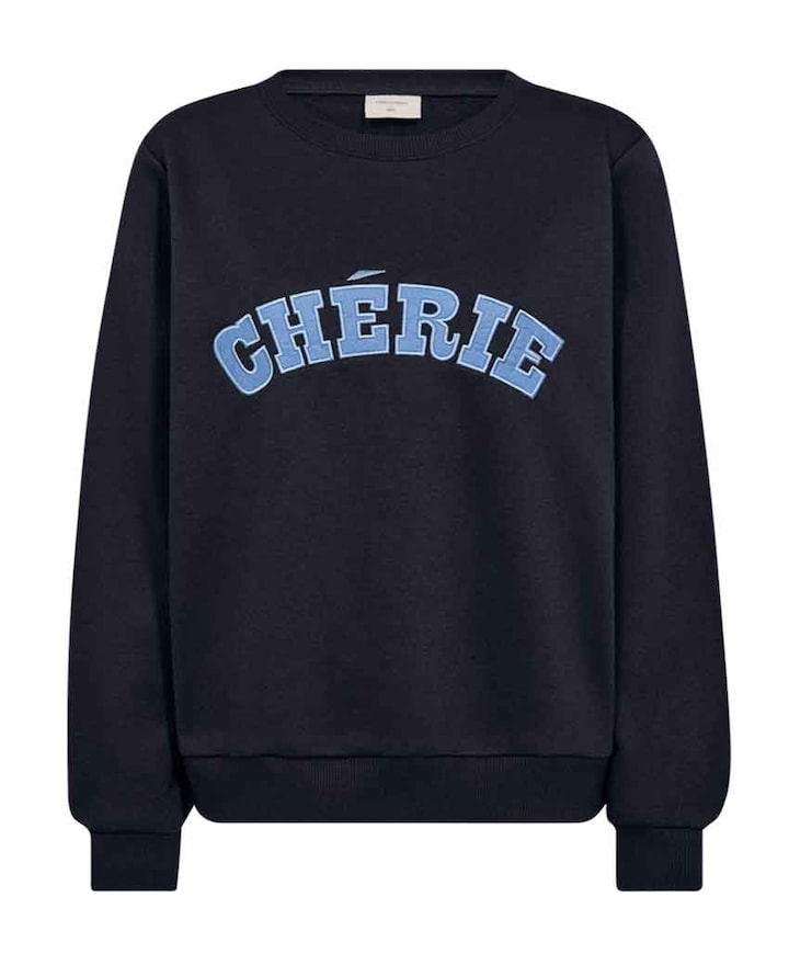 Dames sweater blauw