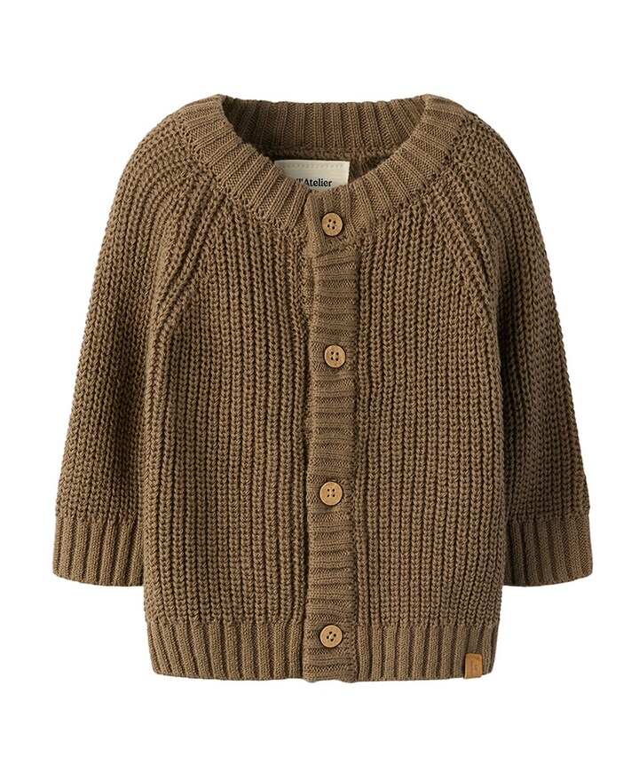 Uniseks vest bruin