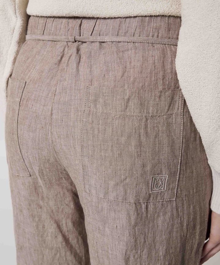 CHIARA BELT dames pantalon beige