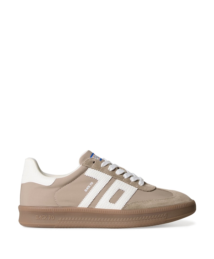 DOUBLE heren sneakers beige