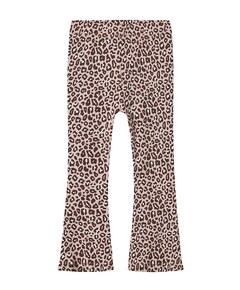 NMFLEOANA FLARED LEGGING broek paars