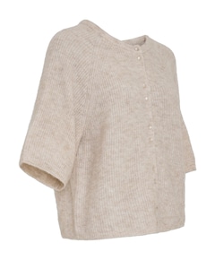 Dames vest beige
