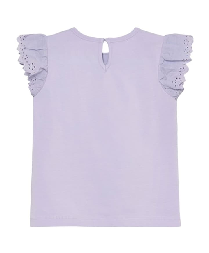 Meisjes t-shirt paars