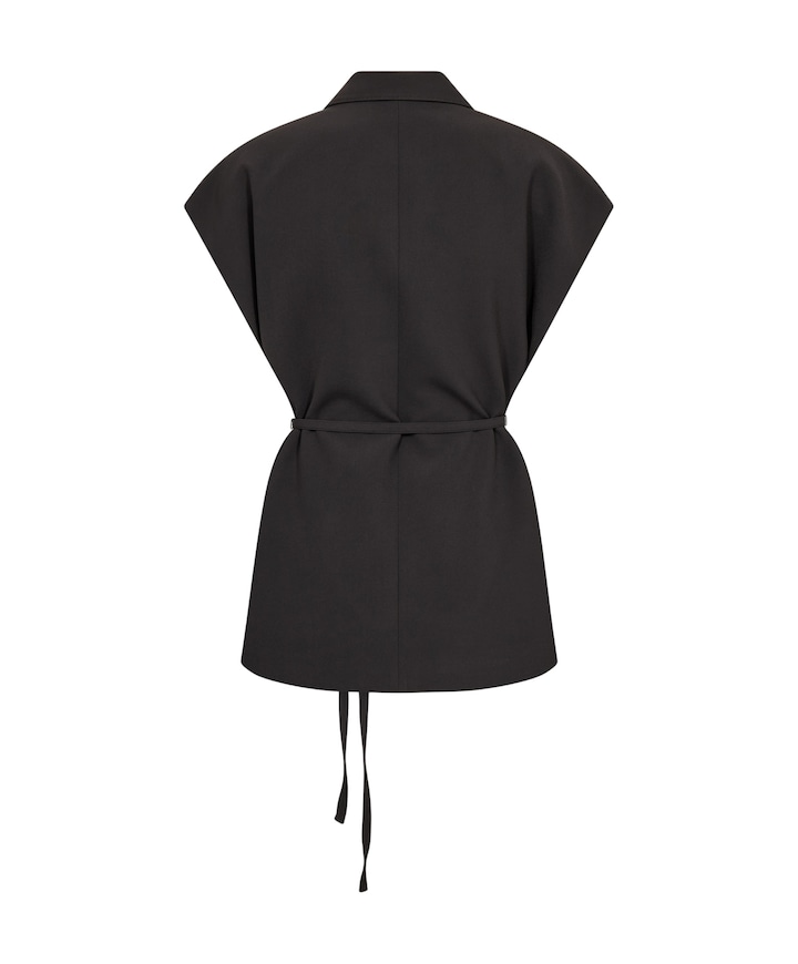 Dames gilet zwart