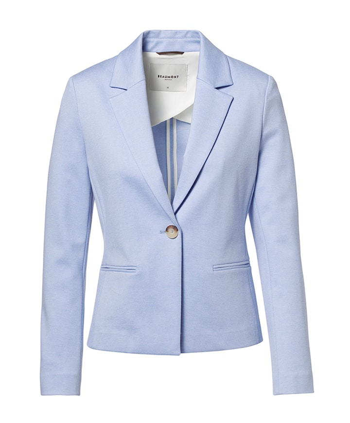 Dames blazer blauw