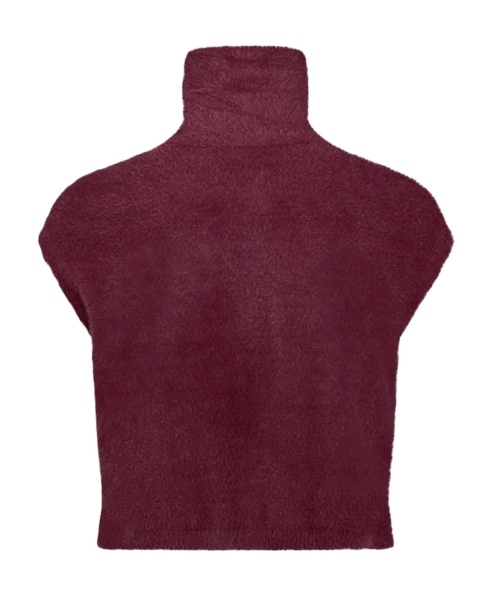 Dames gilet bordeaux