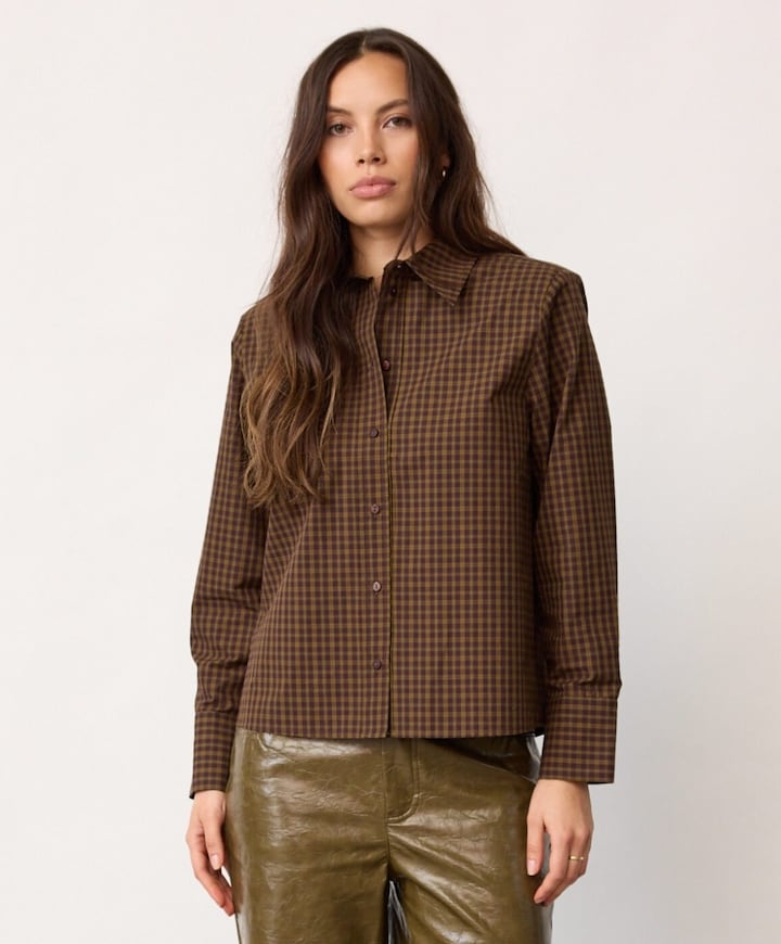 Dames blouse groen