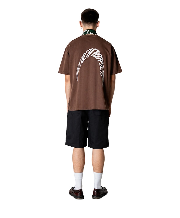 Heren T-shirt bruin