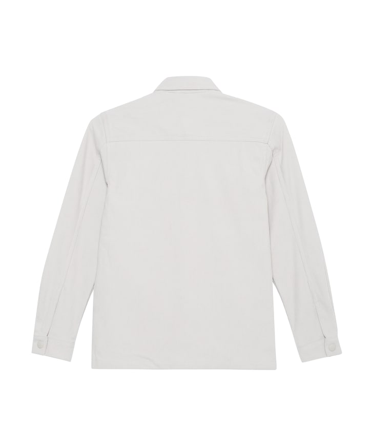 Overhemd lange mouw beige