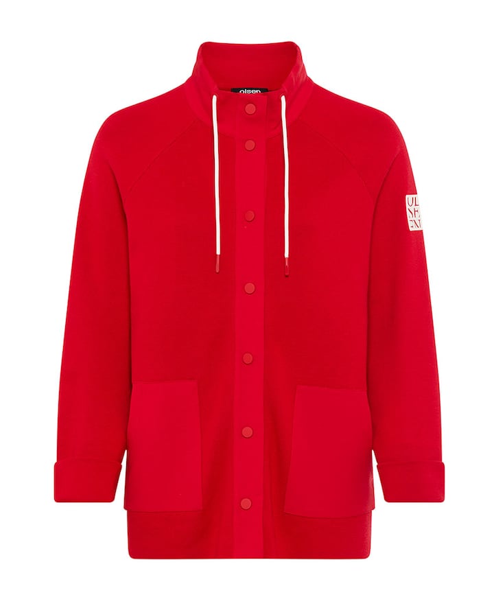 Dames vest rood