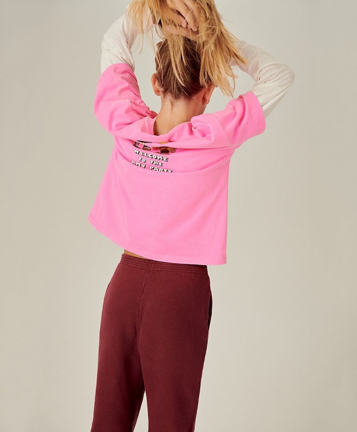 Meisjes T-shirt roze