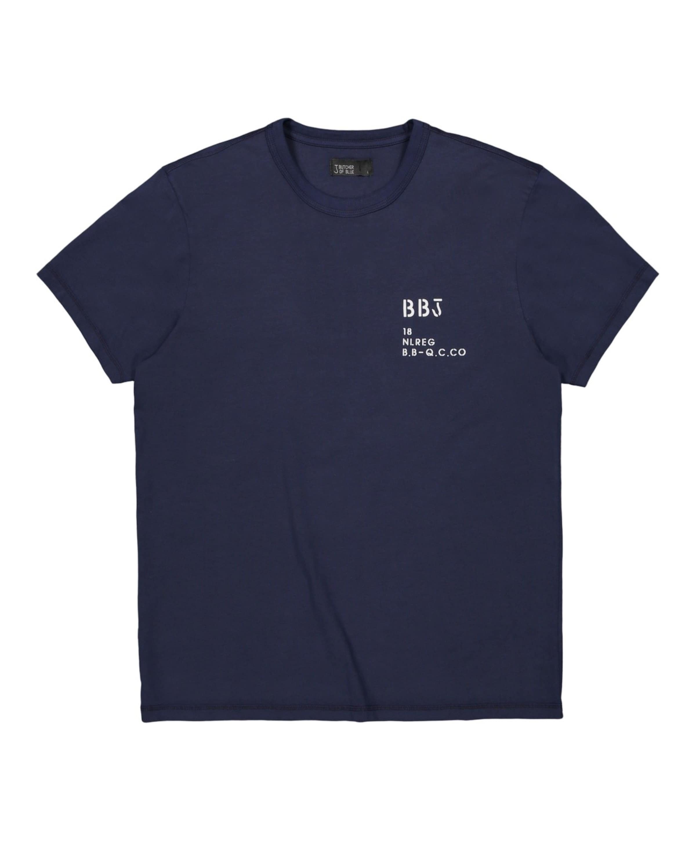 Heren T-shirt blauw