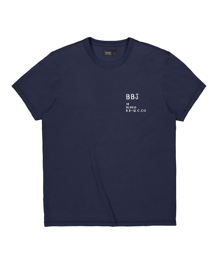 Heren T-shirt blauw