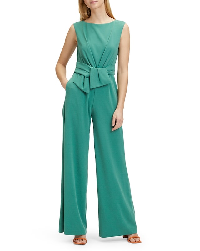 Overall Lang ohne Arm jumpsuit groen