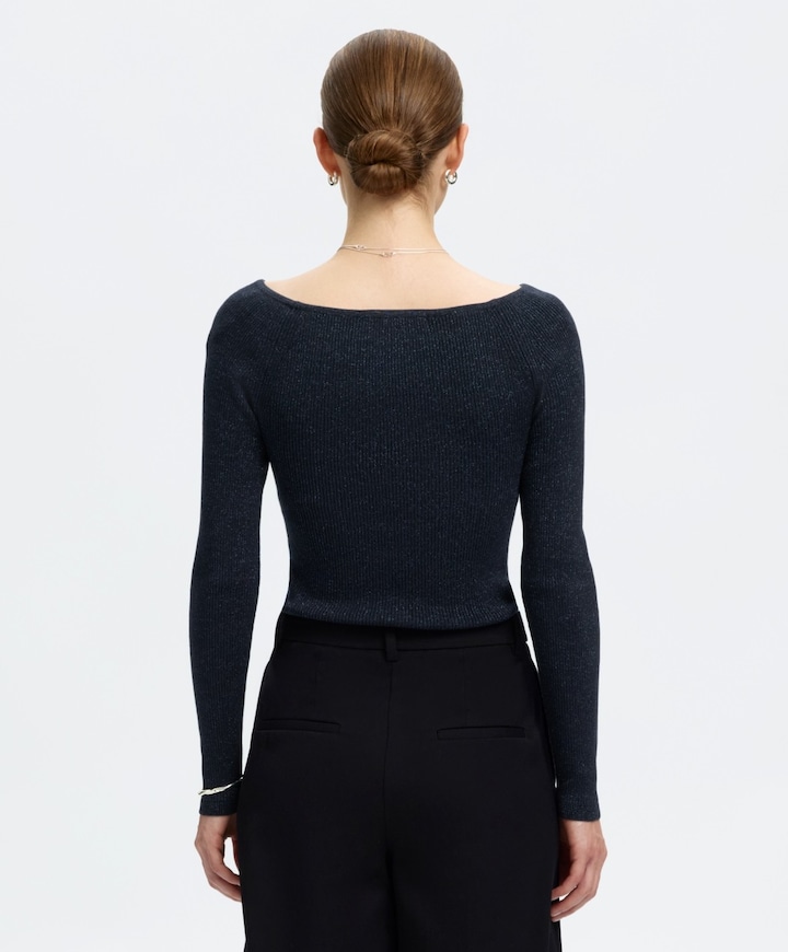 Dames trui blauw