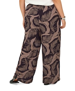 CARVILMA CULOTTE AOP dames broek bruin