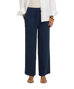 SLFVIVA-GULIA MW LONG LINEN NO dames broek blauw