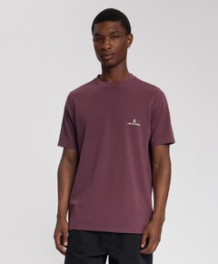 Heren T-shirt bordeaux