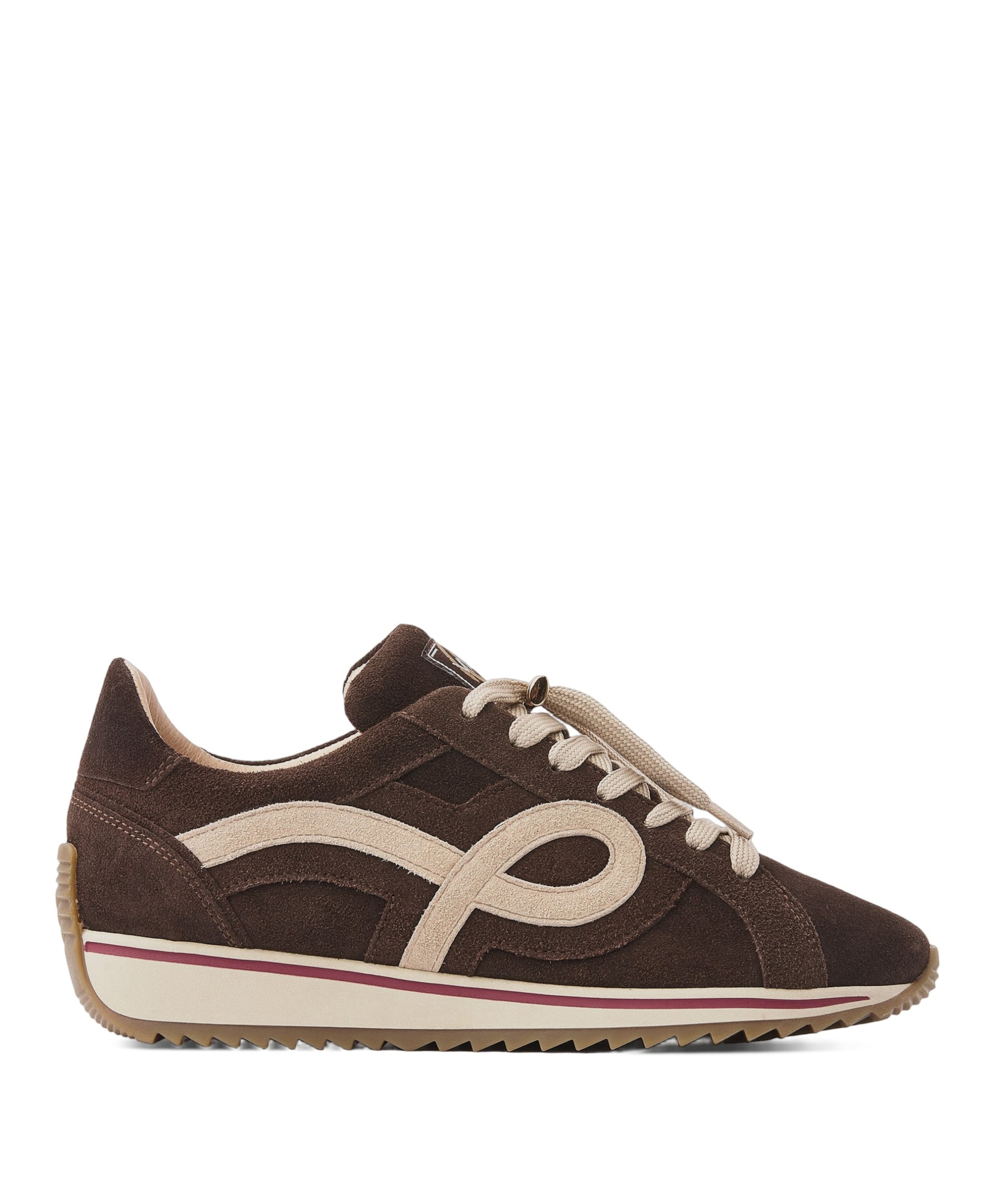 Mikki Eve dames sneakers bruin
