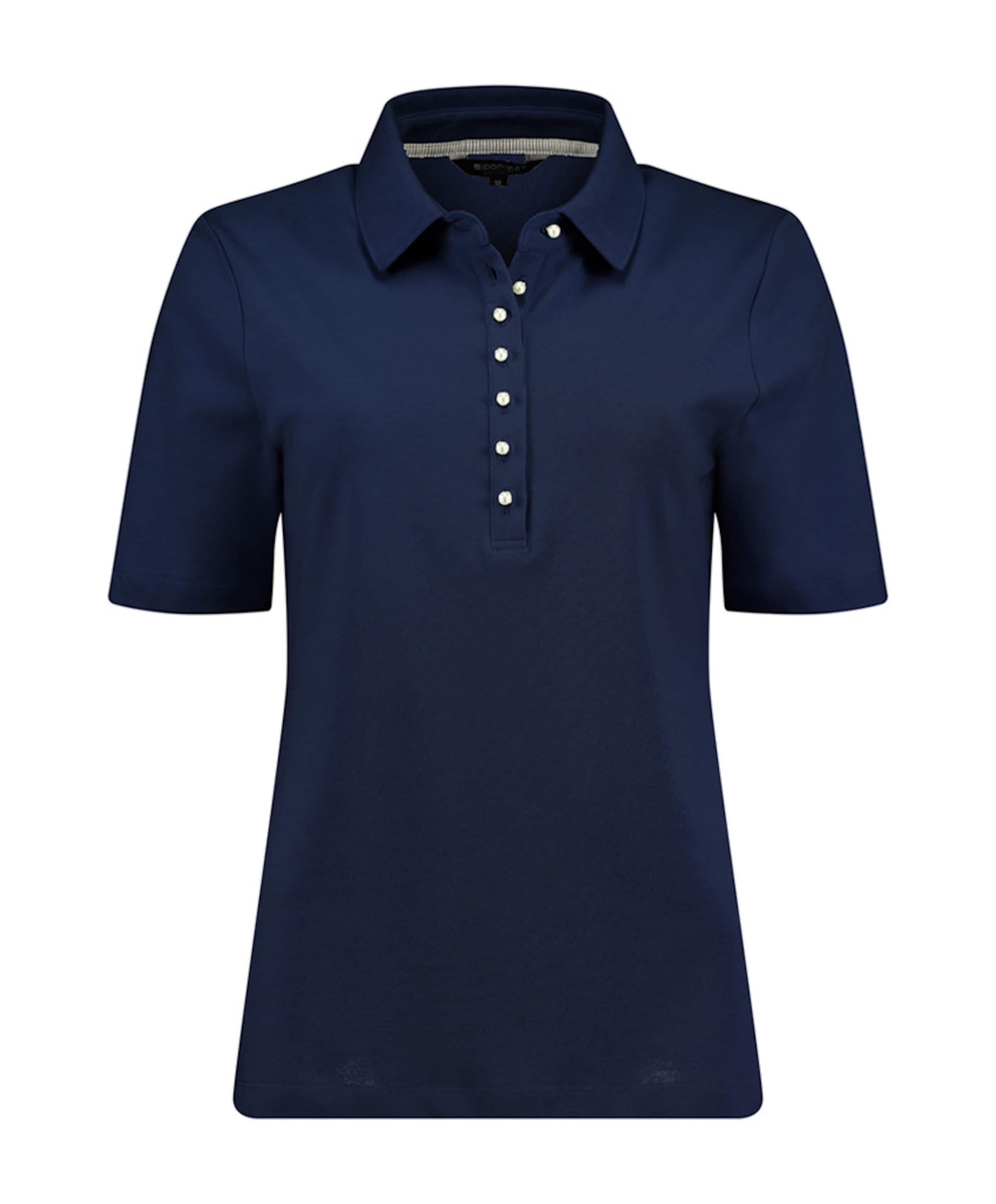 Dames polo blauw