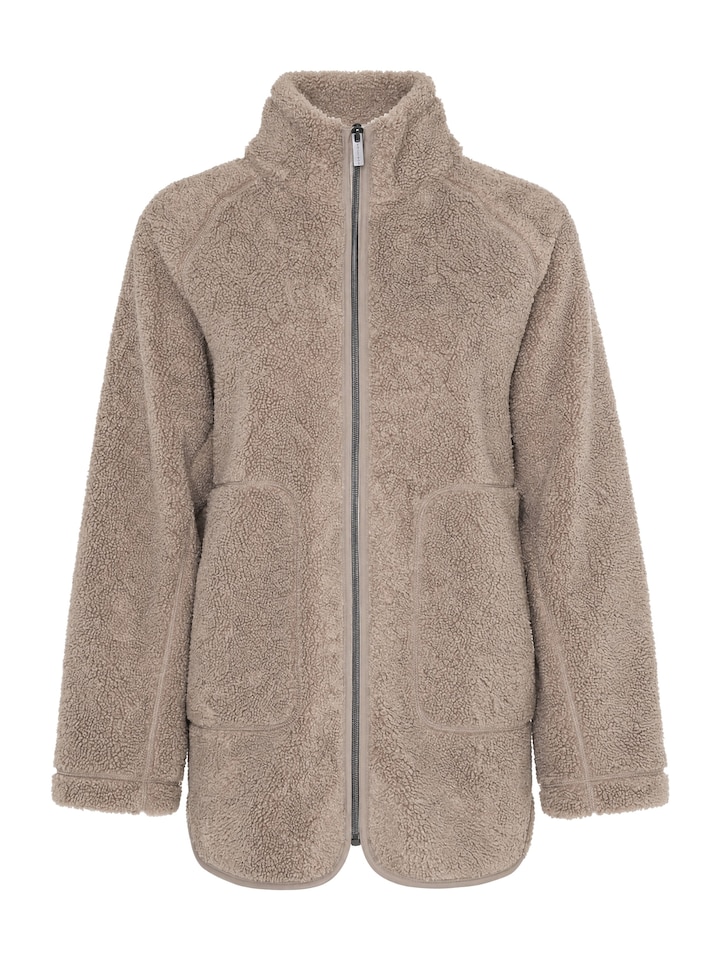 Dames vest beige