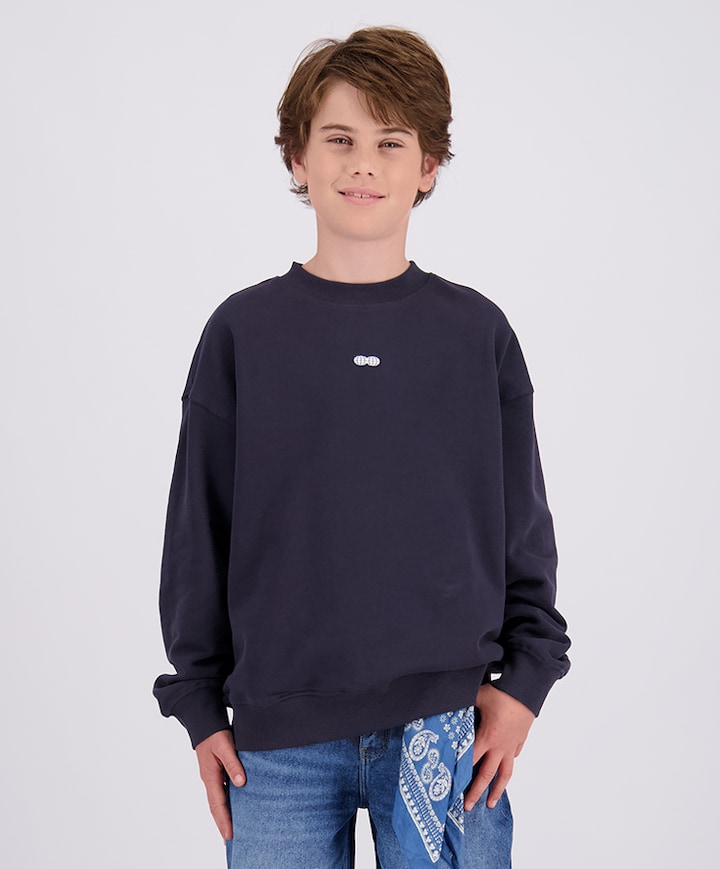 Jongens sweater blauw