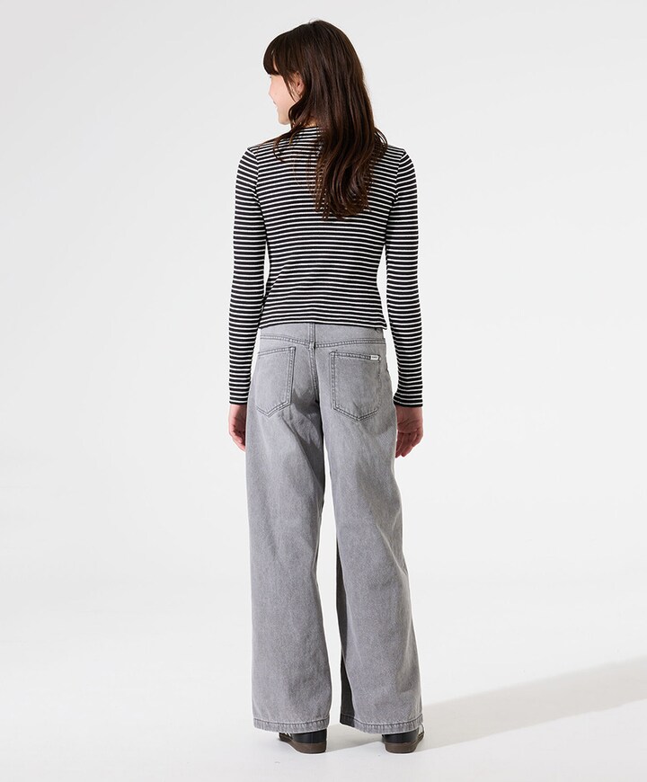 Meisjes longsleeve zwart