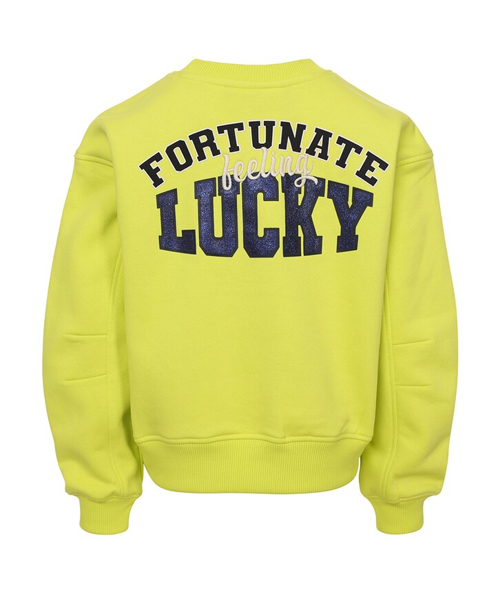 Meisjes sweater groen