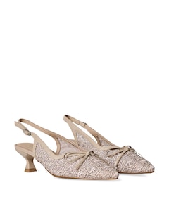 Dana dames slingbacks beige