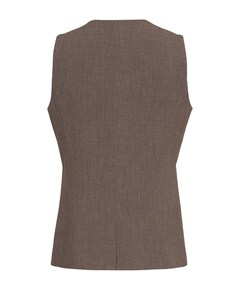 Dames gilet bruin