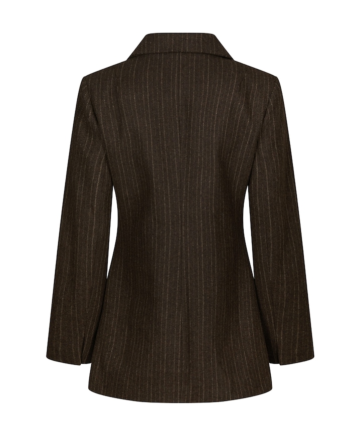 Dames blazer bruin
